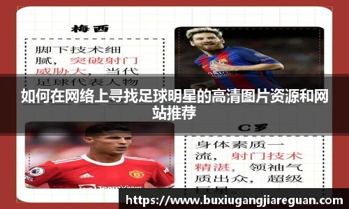 如何在网络上寻找足球明星的高清图片资源和网站推荐